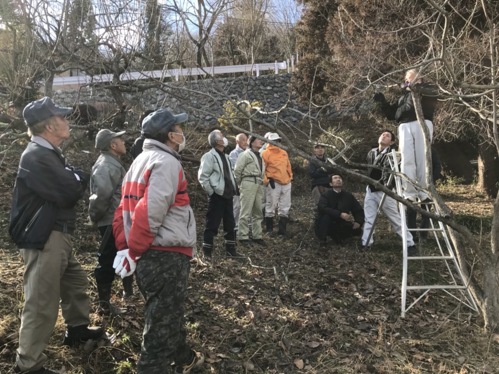 講習を受ける生産者ら　ヨコ