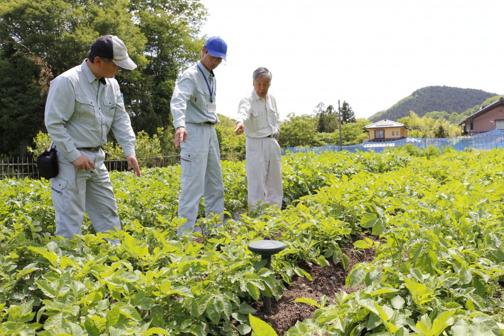 栽培状況の確認をするＪＡやセンター職員HP